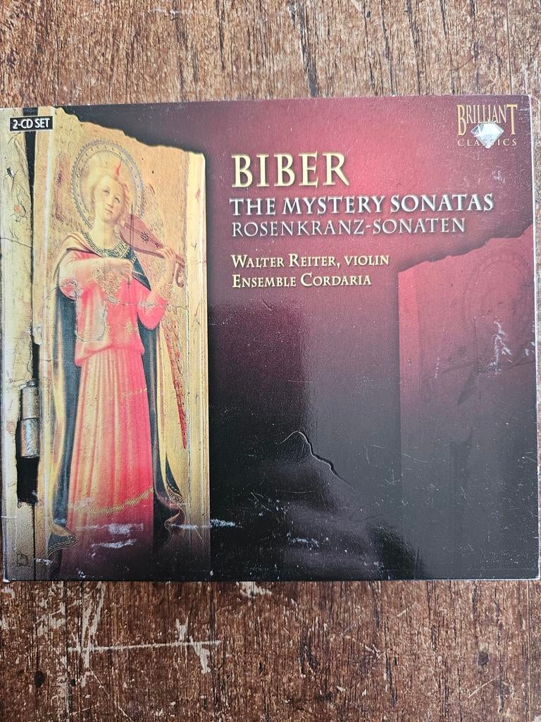 Biber: The Mystery Sonatas - Rosenkranz-Sonaten (2 CD Set), Kamermuziek, Boxset, Ophalen of Verzenden, Zo goed als nieuw