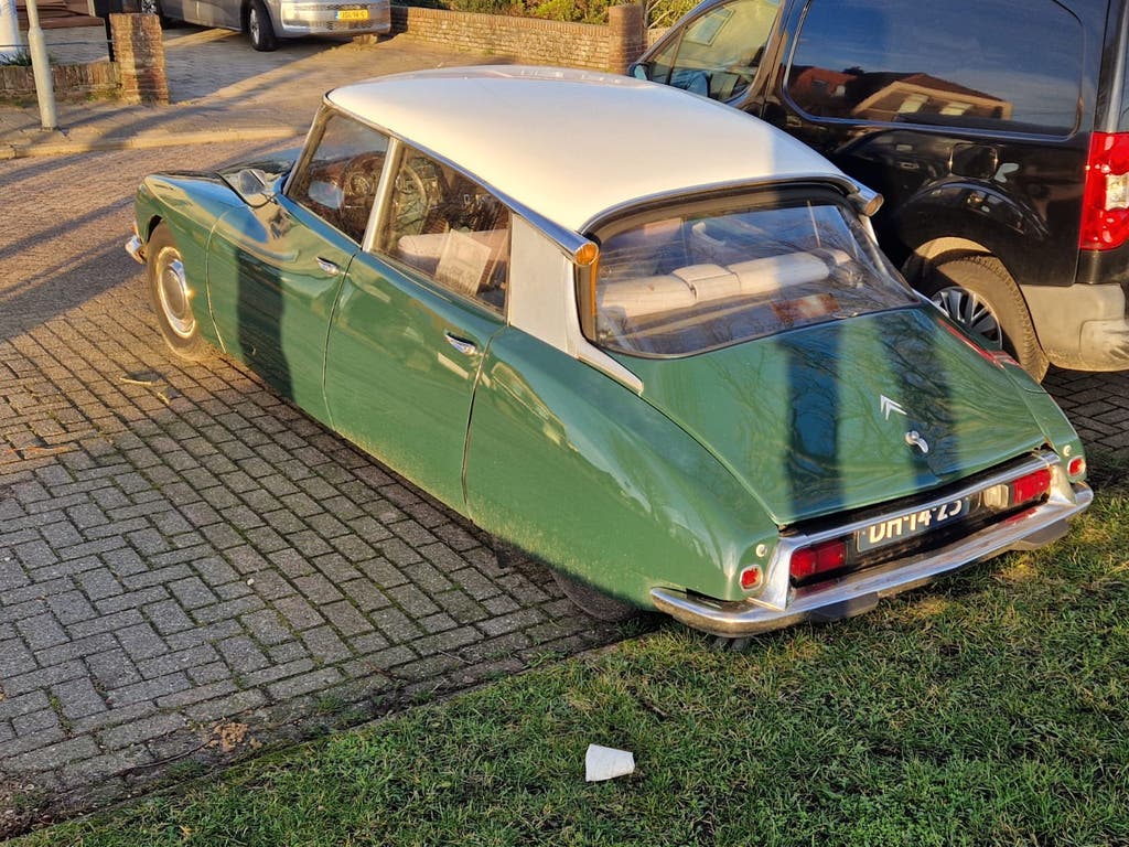 prachtige ds pallas 2300,5-bak,delta bleu uit 1973 op lpg, foto 10