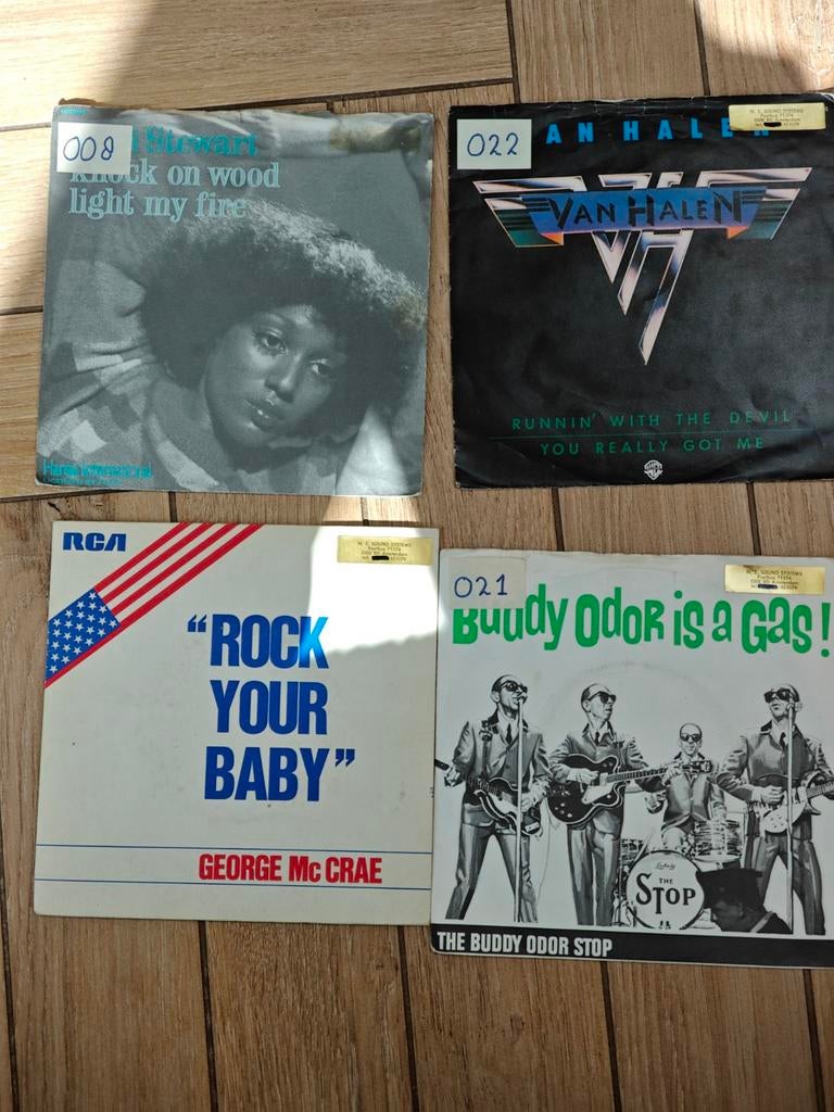 Diverse Vinyl Singles: Disco, Rock & Pop Klassiekers, Gebruikt, 7 inch, Single, Ophalen of Verzenden