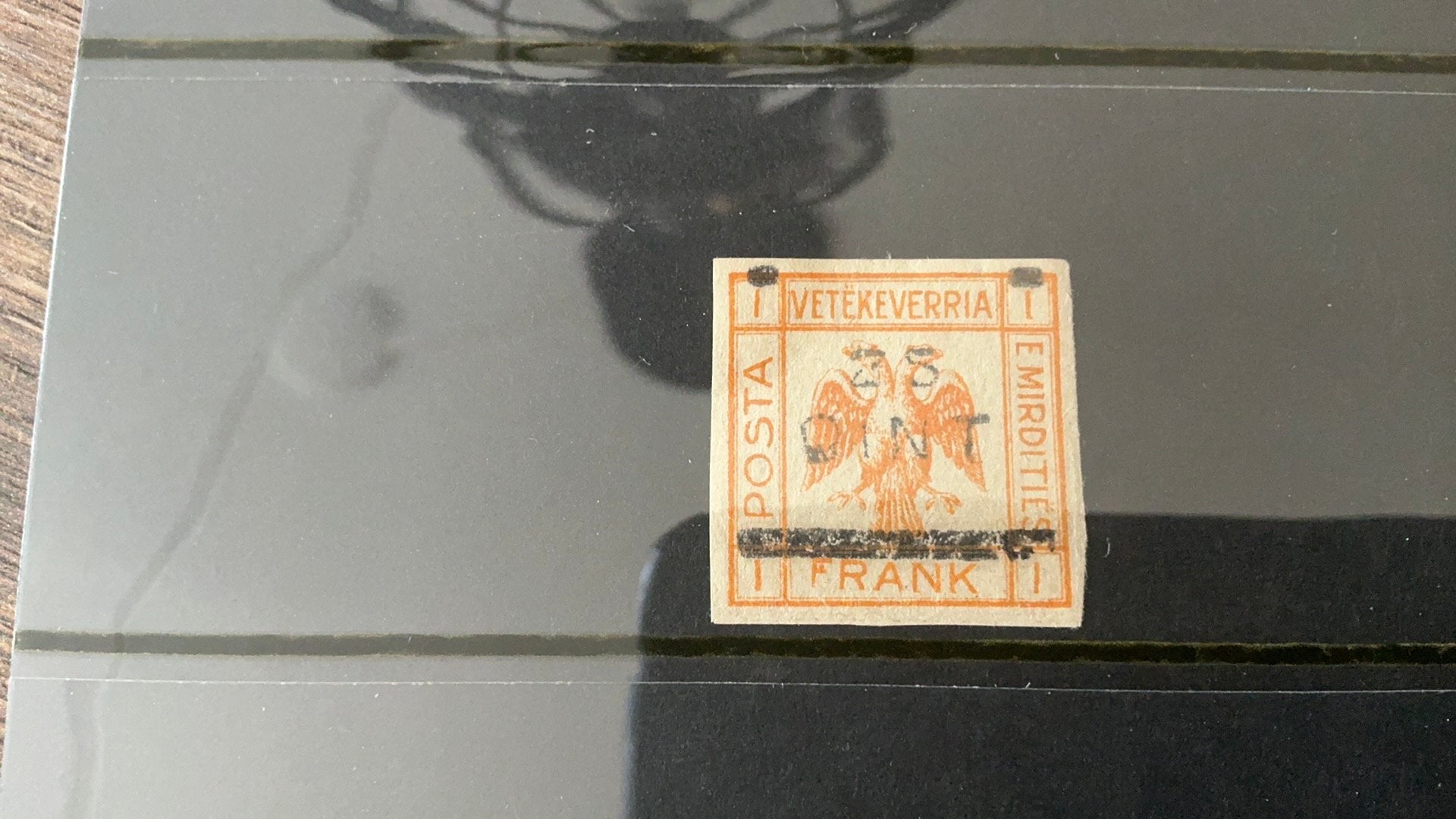 #16 Zegel Albanie 1921, Ophalen of Verzenden, Overige landen