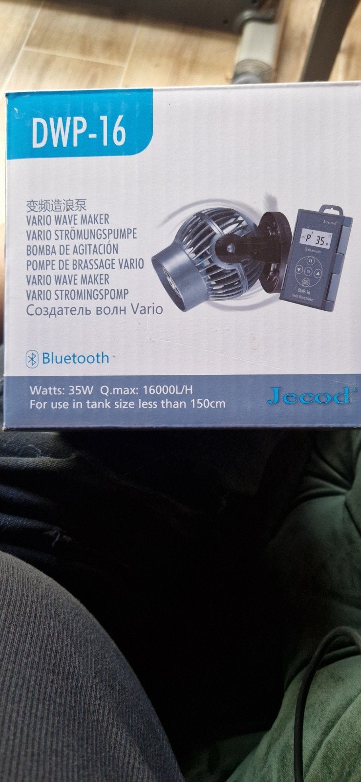 Jecod DWP-16 Vario Stromingspomp (Wave Maker) - Bluetooth, Dieren en Toebehoren, Ophalen of Verzenden, Filter
