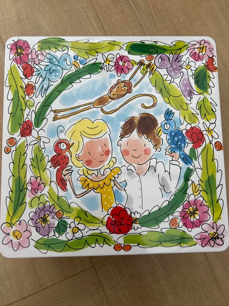 Blond koektrommel, Ophalen of Verzenden, Gebruikt, Aardewerk, Blond Amsterdam
