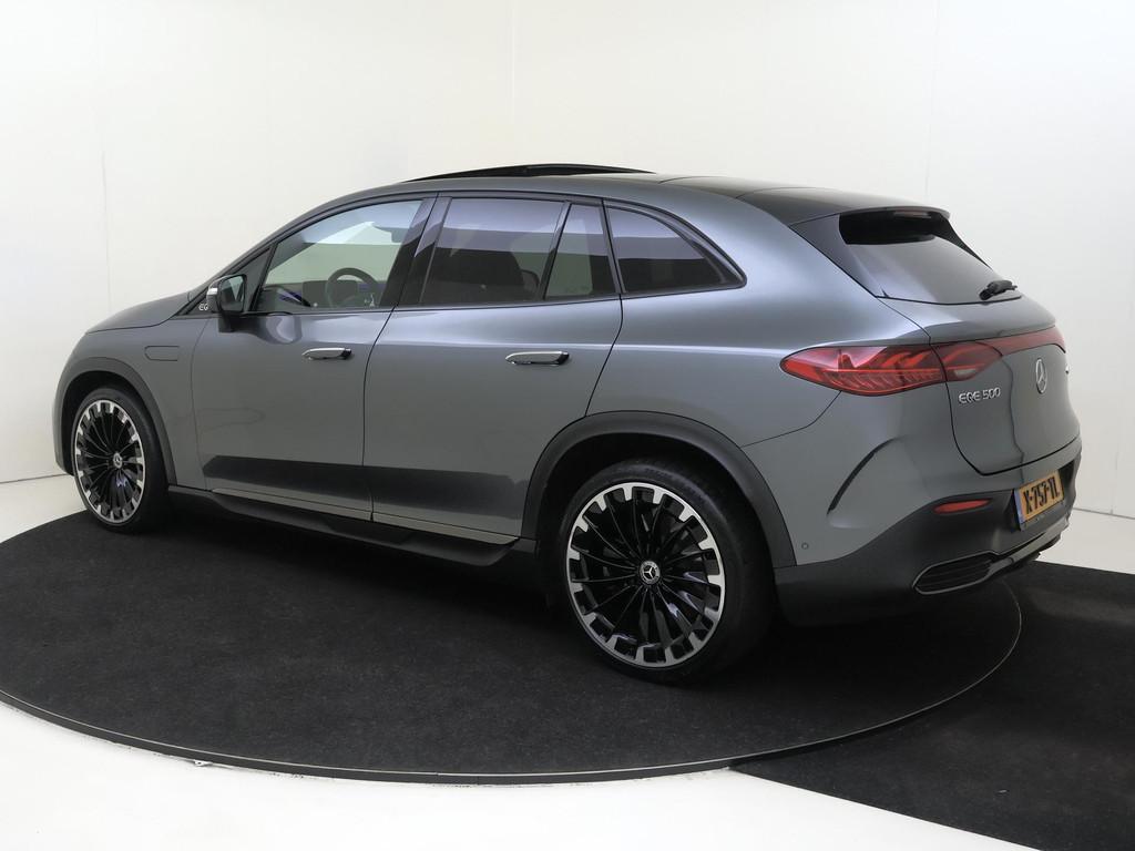 Mercedes-Benz EQE SUV 500 4Matic AMG Line 91 kWh Panoramadak, Auto's, Mercedes-Benz, Automaat, 131 €/maand, 576 km, 408 pk