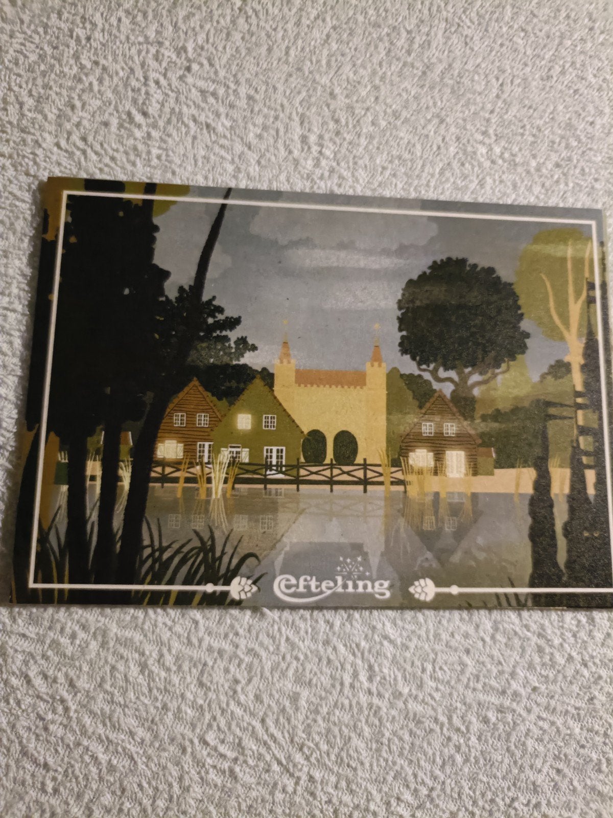 Efteling kaart bosrijk, Verzamelen, Efteling, Ophalen of Verzenden