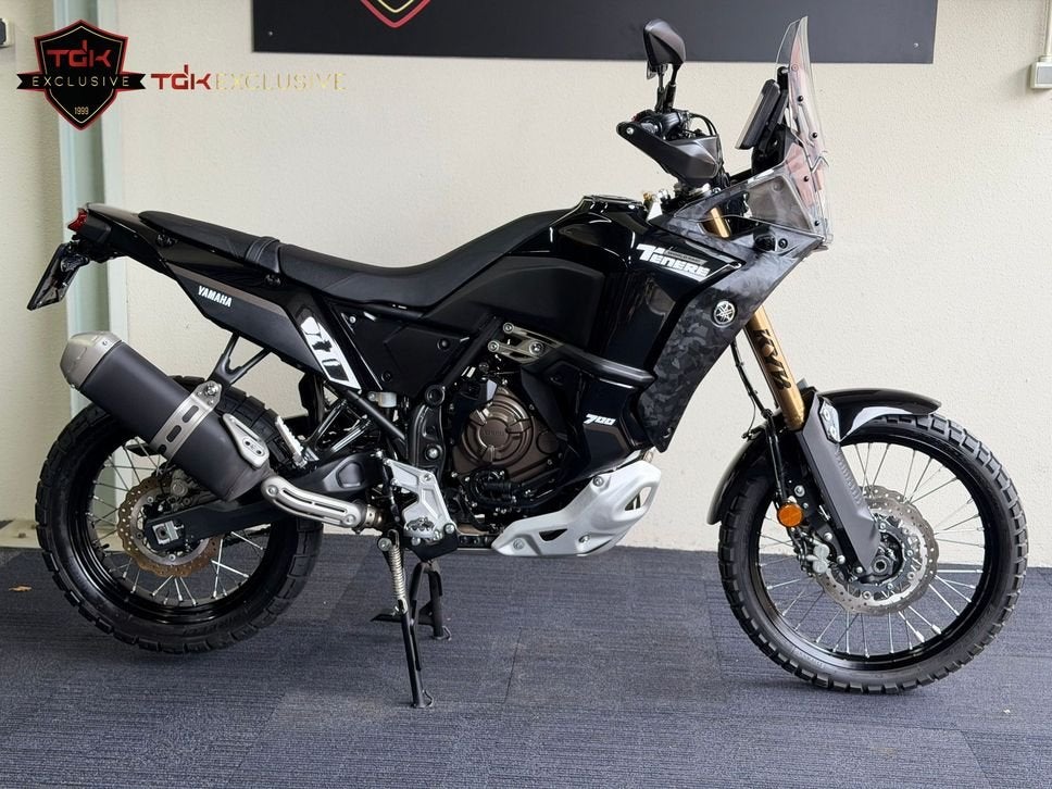 YAMAHA TENERE 700 WORLD RAID TOPSTAAT (TRACER 7 9 GT), Motoren, 2 cilinders, Bedrijf, Meer dan 35 kW, Toermotor
