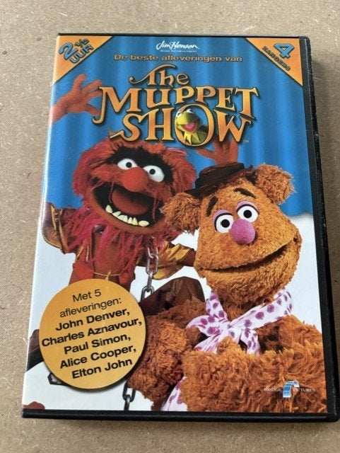 The Muppets met o.a. Alice Cooper en Elton John, Cd's en Dvd's, Engels, Alle leeftijden, Nederlands, Ophalen of Verzenden