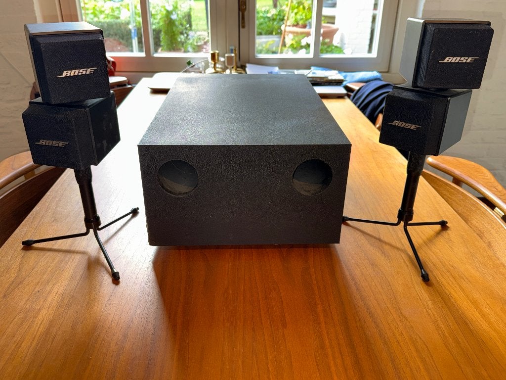 Bose Acoustimas Geluidssyteem, Gebruikt, Subwoofer, Ophalen of Verzenden, 60 tot 120 watt