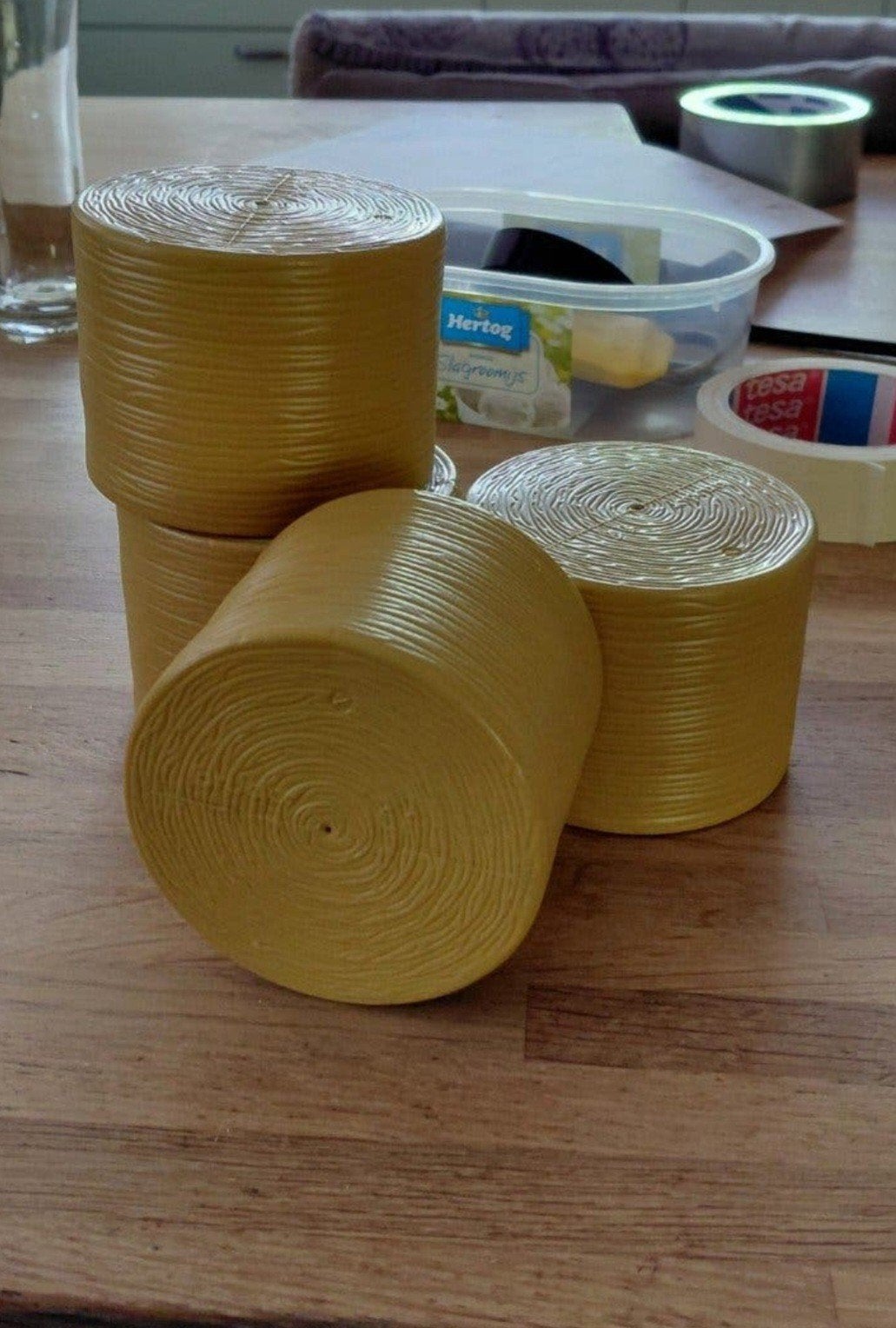 4 Bruder ronde strobalen, Ophalen of Verzenden, Zo goed als nieuw