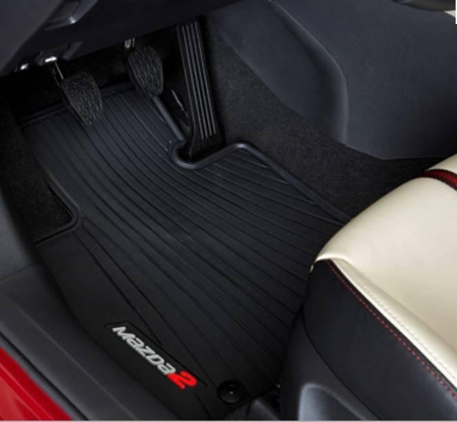 Rubberen automatten voor Mazda 2 (origineel), Auto diversen, Automatten, Nieuw, Ophalen of Verzenden
