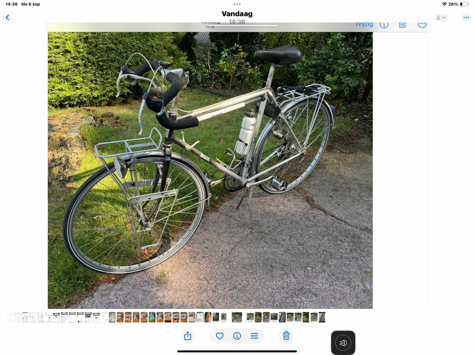 Trekking fiets, 28 inch, Gebruikt, Velgrem, 57 tot 61 cm