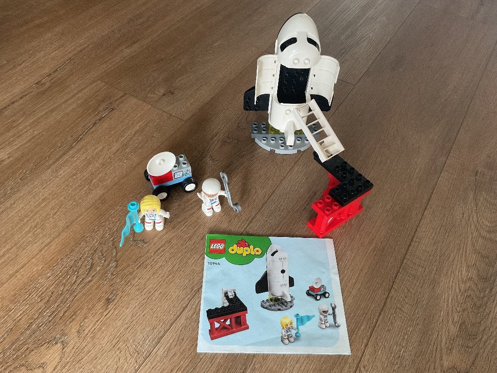Duplo.  Spaceshuttle missie, Ophalen, Zo goed als nieuw, Duplo