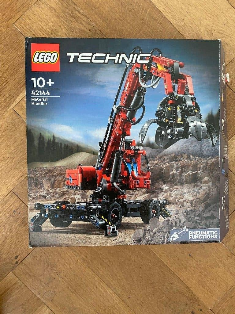 Lego Technic 42144 Overslagkraan, Inclusief instructies, Lego, Ophalen of Verzenden, Zo goed als nieuw