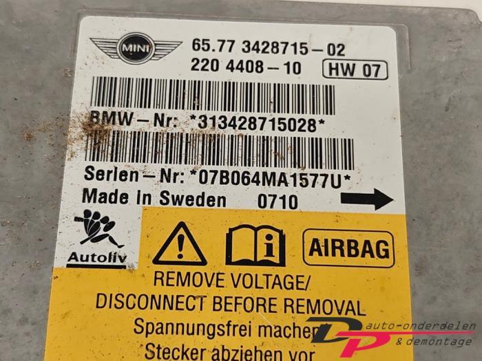Airbag Module van een Mini Mini, Gebruikt, -, -, Ophalen of Verzenden