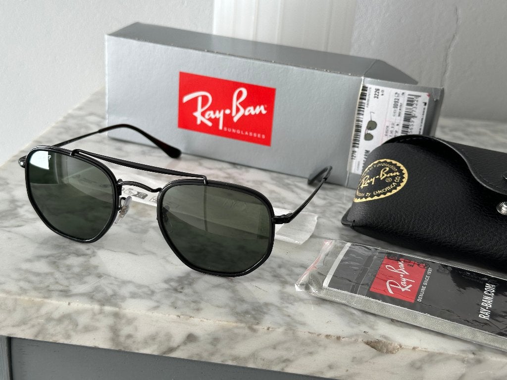 Ray-Ban Ray Ban Marshal II RB3648 gepolariseerd zwart, Sieraden, Tassen en Uiterlijk, Zonnebrillen en Brillen | Heren, Zonnebril