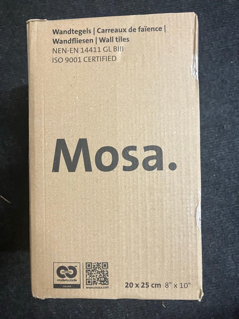 Mosa wand- en vloertegels voor badkamer, Ophalen, Keramiek, Nieuw, 20 tot 40 cm