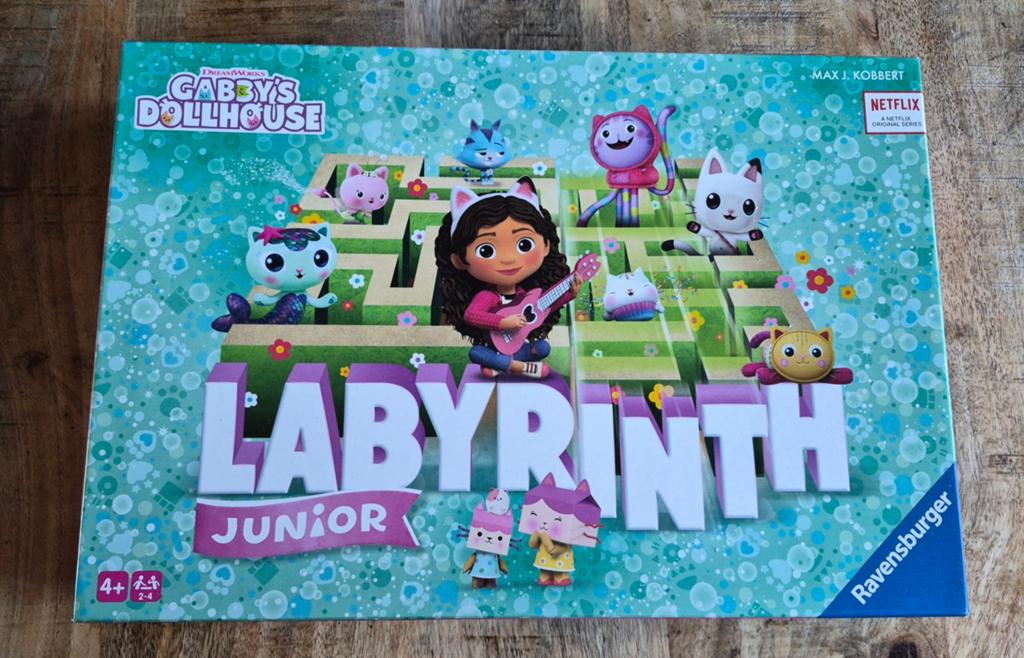 Labyrinth junior Gabby's Dollhouse, Een of twee spelers, Ophalen of Verzenden, Zo goed als nieuw, Ravensburger
