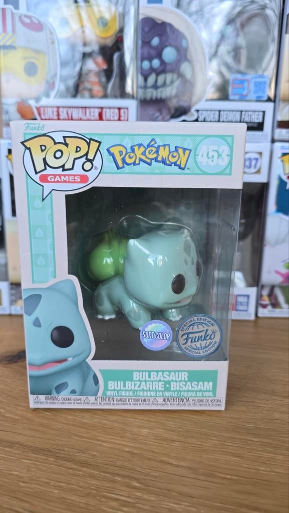 Funko Pop! Pokémon Bulbasaur Soft Color Special Edition #453, Verzamelen, Poppetjes en Figuurtjes, Ophalen of Verzenden, Nieuw