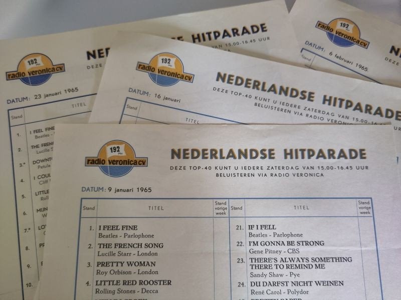 Veronica Top 40, Verzamelen, Muziek, Artiesten en Beroemdheden, Ophalen, Boek, Tijdschrift of Artikel