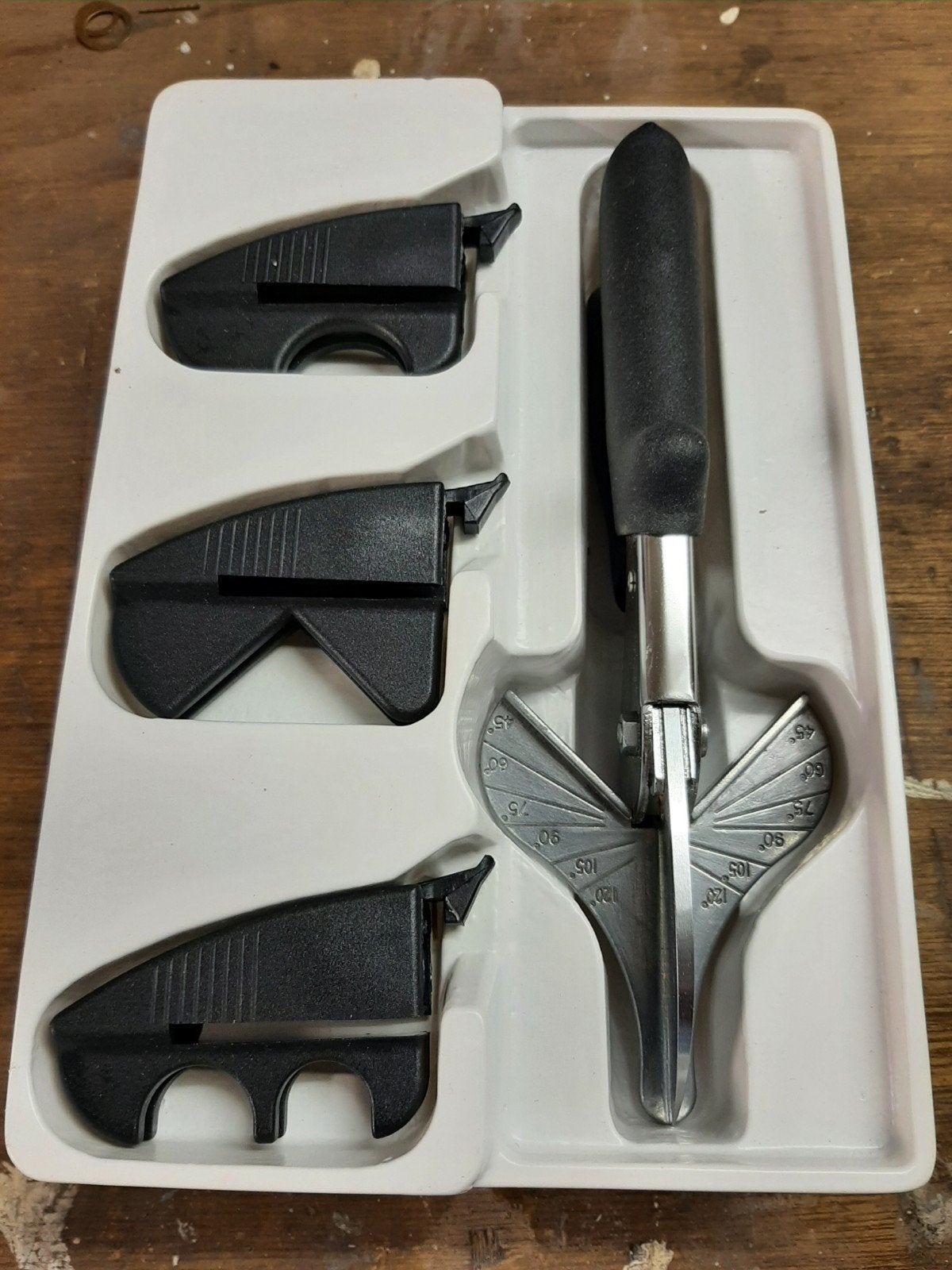 Maxitt plintenknipper met hulpstukken, Ophalen of Verzenden, Gebruikt, Snijgereedschap, Overige merken