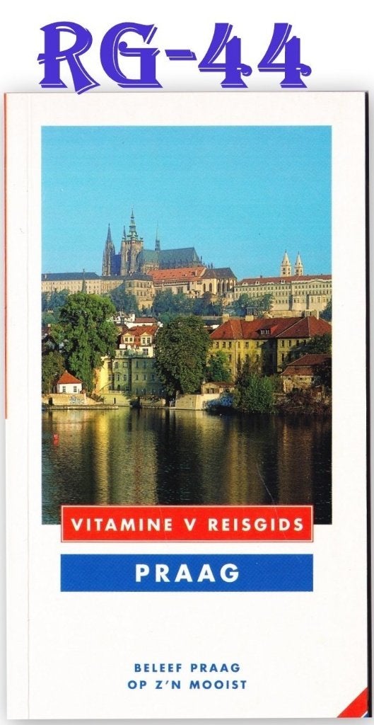 RG44 - Vitamine V Reisgids Praag uit 2000  Porto: 4.40, Overige merken, Europa, Ophalen of Verzenden, Zo goed als nieuw