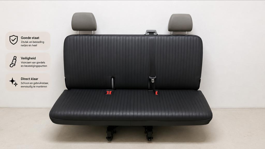 VW T5/T6 Passagiersbank Austin Titan Grey (2 stuks), Auto-onderdelen, Ophalen, Gebruikt, Volkswagen
