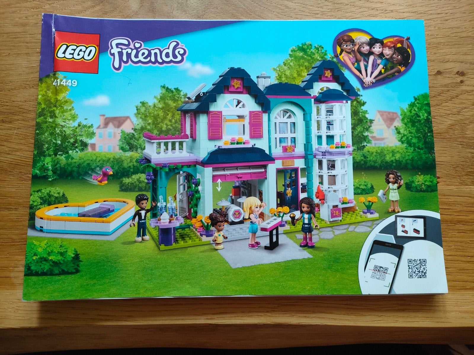 Lego Friends Andrea's familiehuis, Kinderen en Baby's, Ophalen, Zo goed als nieuw