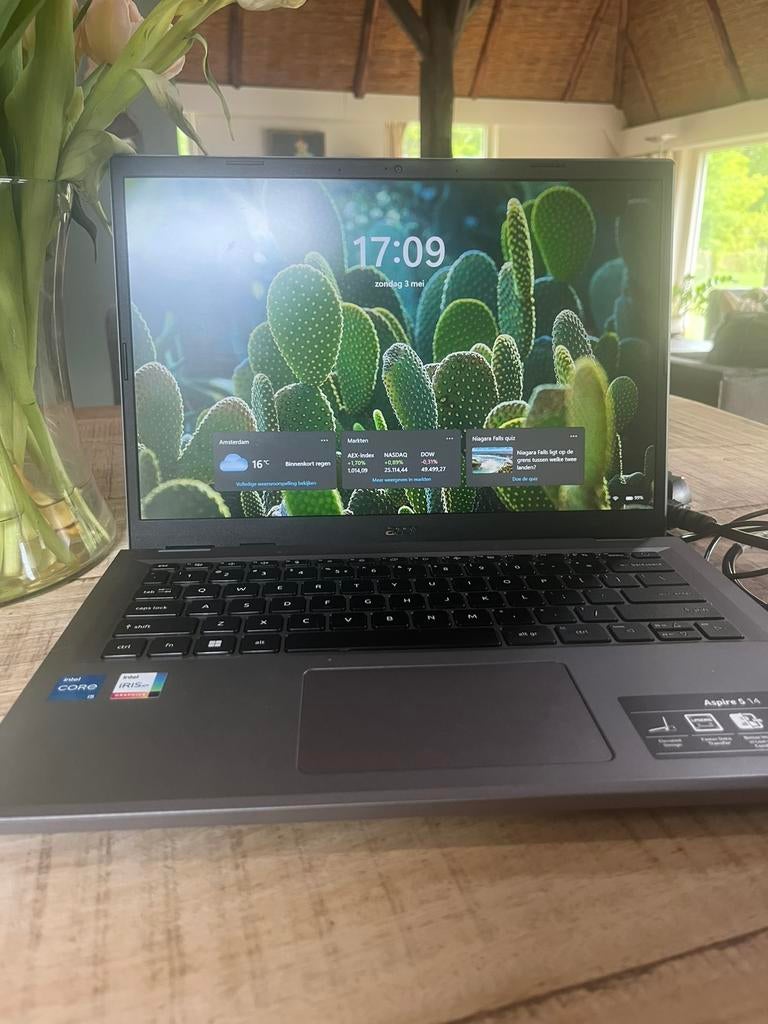 Acer aspire 5 - 14 inch - 16 RAM, Computers en Software, Windows Laptops, Gebruikt, 14 inch, Onbekend, 16 GB, Qwerty, Ophalen