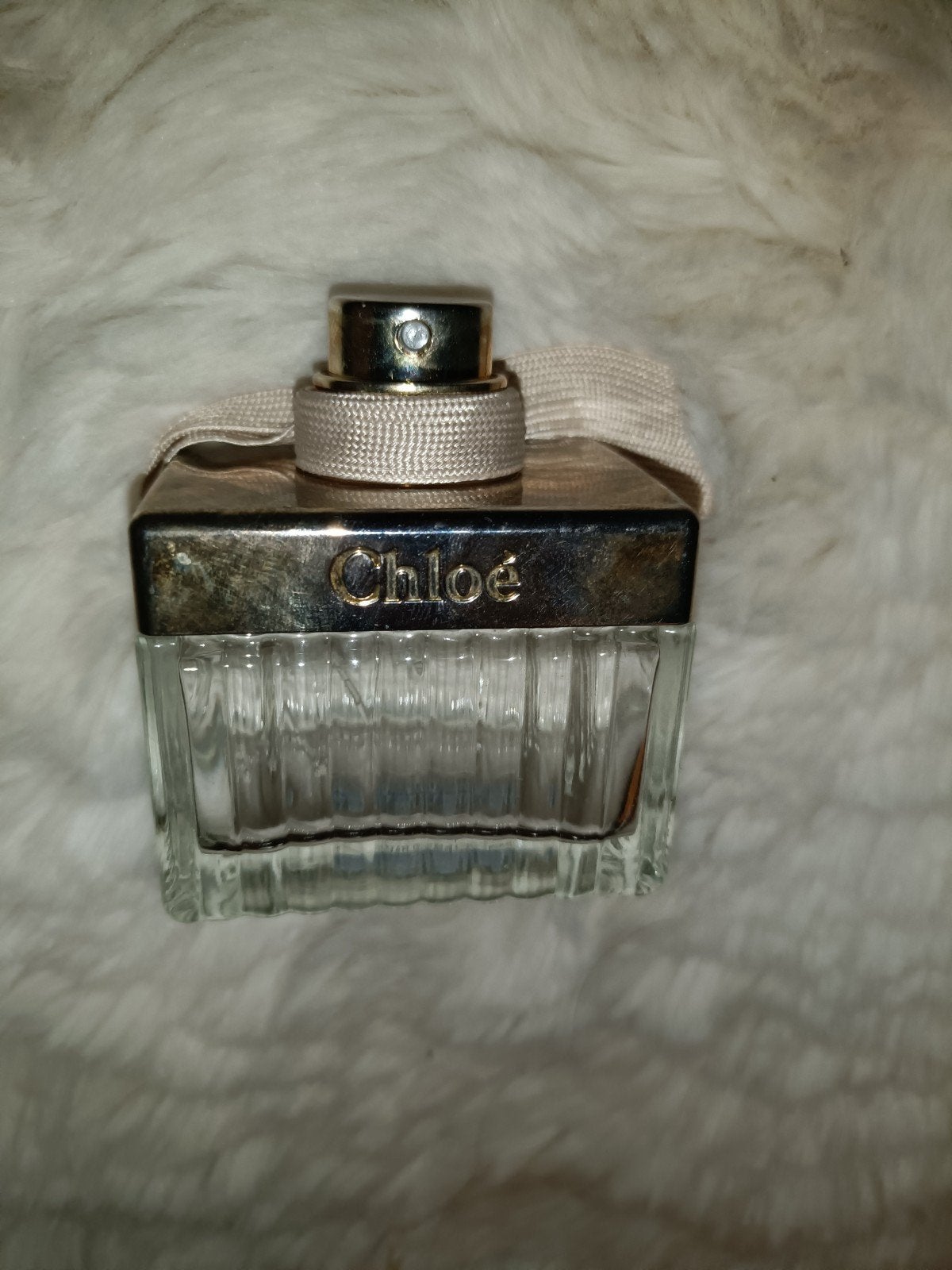 Leeg Chloé parfumflesje - Decoratief of voor navulling, Verzamelen, Ophalen, Gebruikt