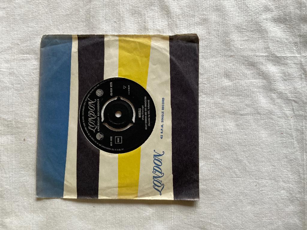 billy vaughn - wheels, Cd's en Dvd's, Vinyl Singles, 7 inch, Single, Ophalen of Verzenden, Zo goed als nieuw
