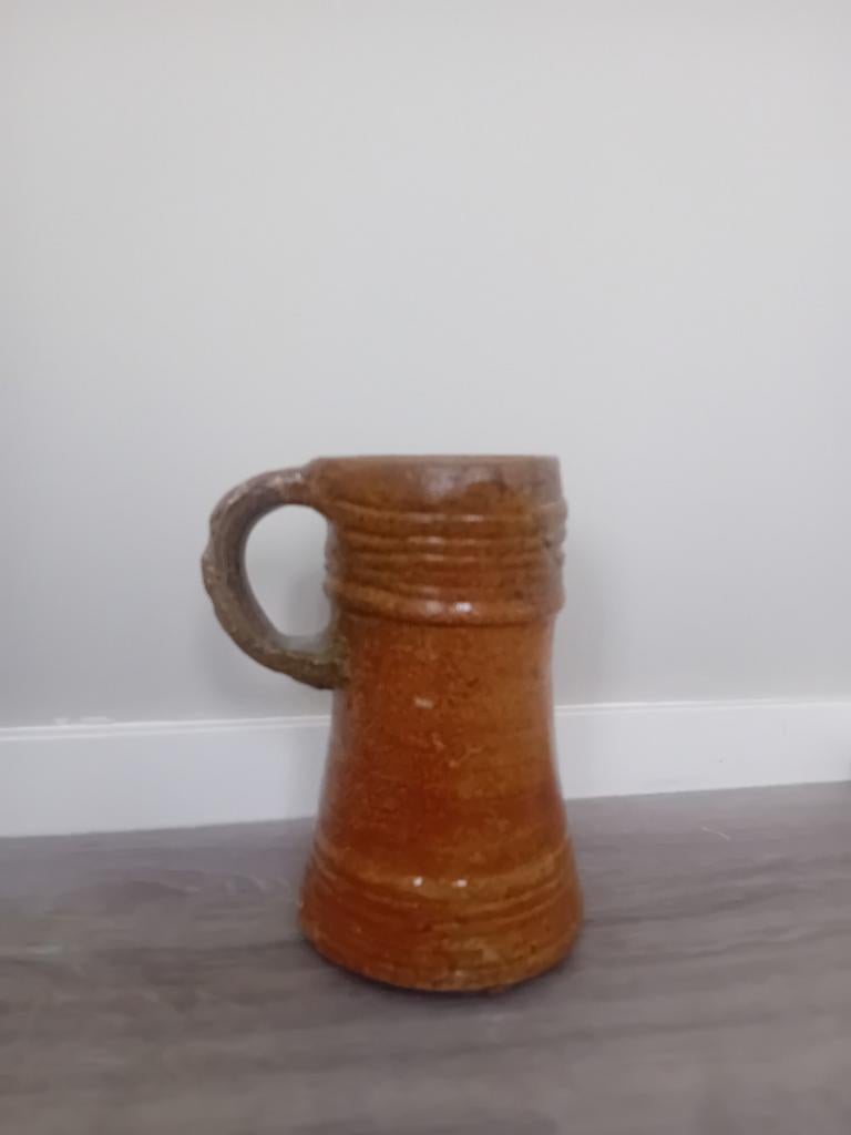 Raeren beker steengoed circa 1530, Antiek en Kunst, Antiek | Keramiek en Aardewerk, Ophalen of Verzenden
