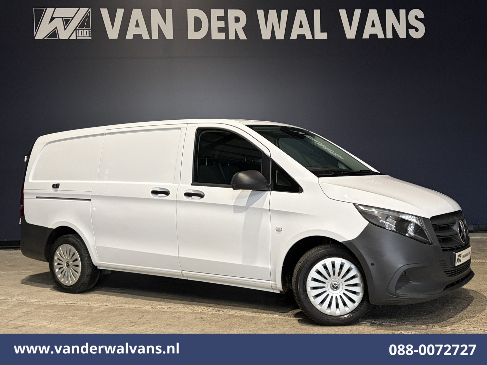 Mercedes-Benz Vito 116 CDI 164pk L2H1 Nieuw model Euro6 Airc, Dealer onderhouden, Gebruikt, Euro 6, 4 cilinders