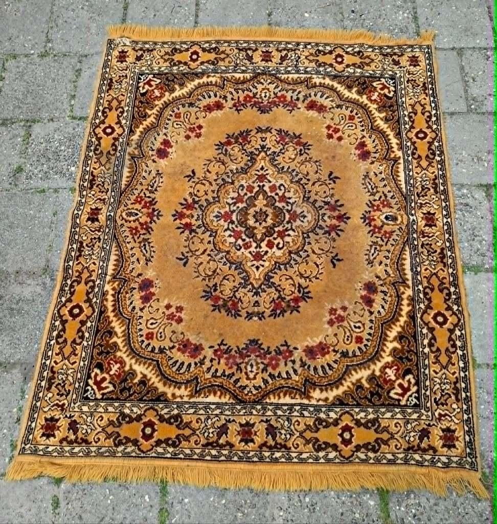 Vintage tafelkleed, Huis en Inrichting, Tafelkleden, Ophalen, Gebruikt, Rechthoek, Binnen