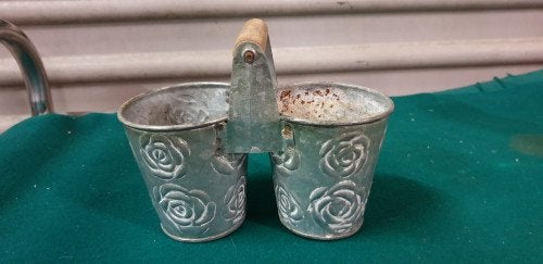 Duo emmers, alluminium, Ophalen of Verzenden, 'T Olde Gre-j, Info@toldegrej.nl, Endepoelstraat 20f Didam
