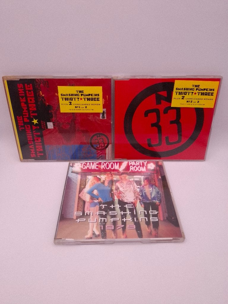 The Smashing Pumpkins cd single bundle, Ophalen of Verzenden, Zo goed als nieuw, Rock en Metal