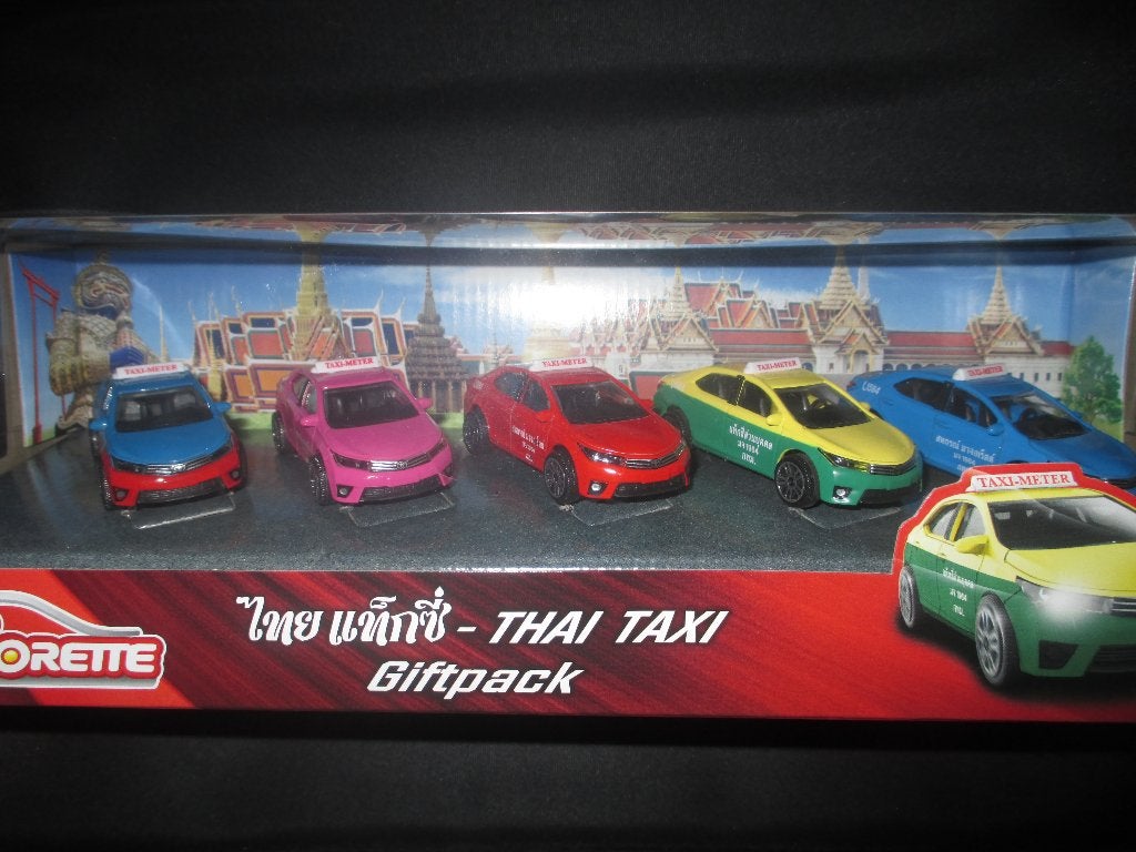 1:61 Toyota Corolla Altis - Thailand TAXI set 2017, Ophalen of Verzenden, Nieuw, Auto