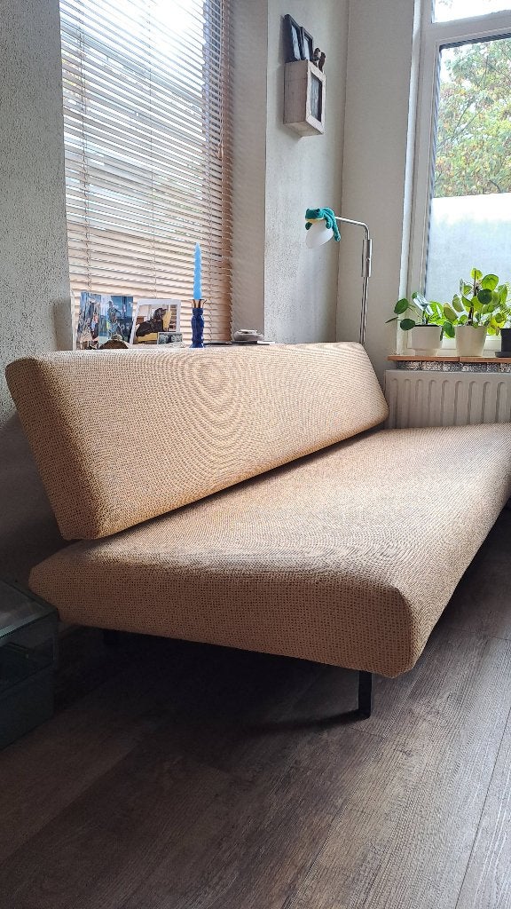 Martin Visser slaapbank, Ophalen, Gebruikt, Tweepersoons, 75 tot 100 cm