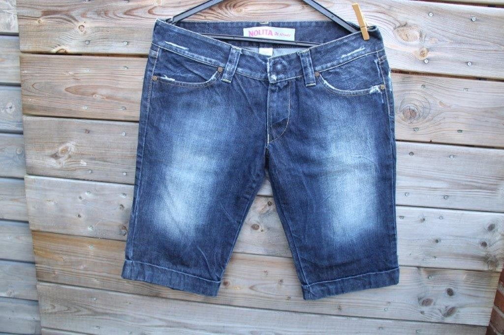 Bermuda spijker Nolita mt Xl Vaste prijs, Kort, Blauw, Maat 46/48 (XL) of groter, Ophalen of Verzenden