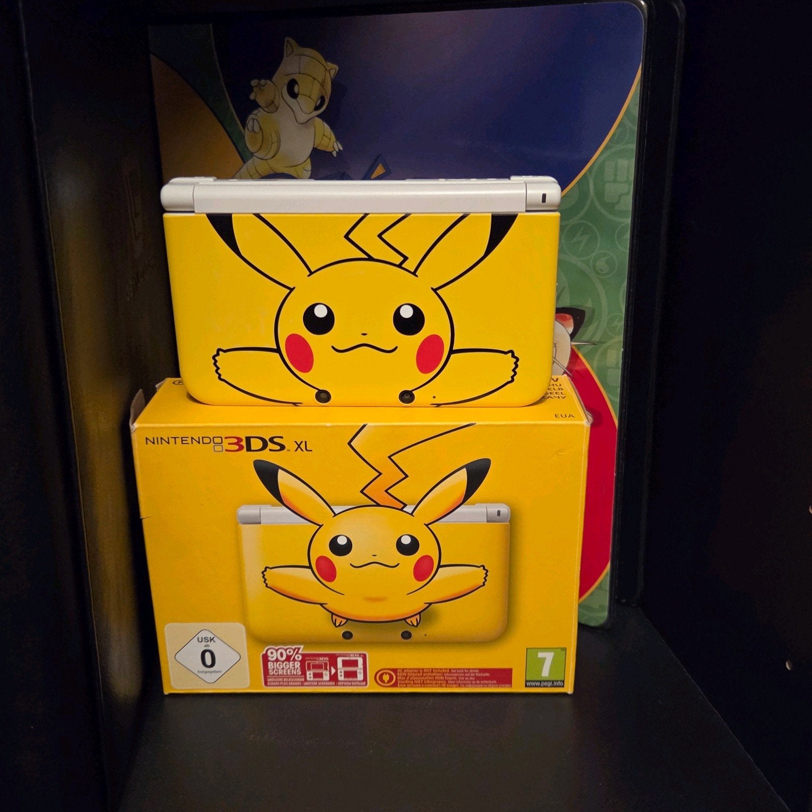 Nintendo 3DS XL Pikachu Edition incl. Box, Ophalen of Verzenden, Zo goed als nieuw, 3DS