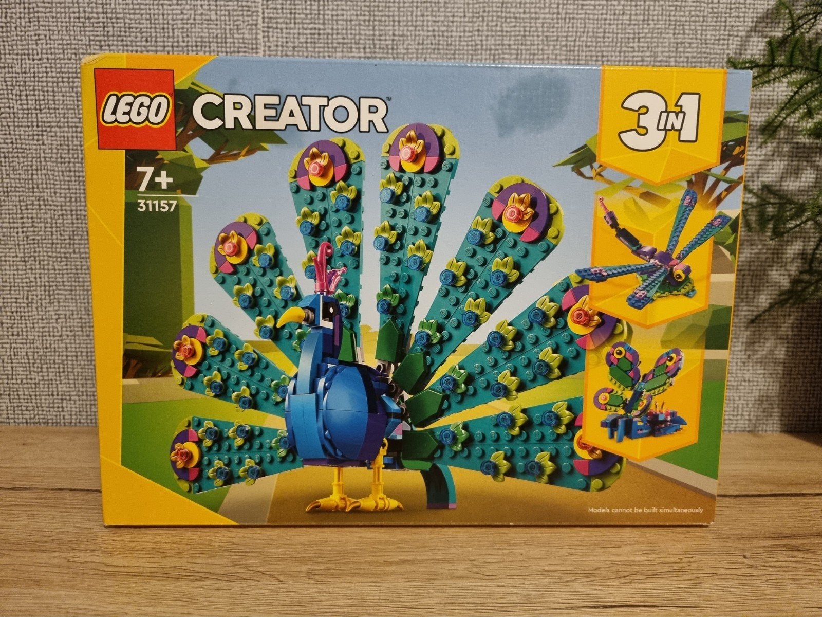 LEGO Creator 31157 Pauw 3-in-1 set - Nieuw en ongeopend, Kinderen en Baby's, Lego, Nieuw, Ophalen of Verzenden, Ongeopend/sealed