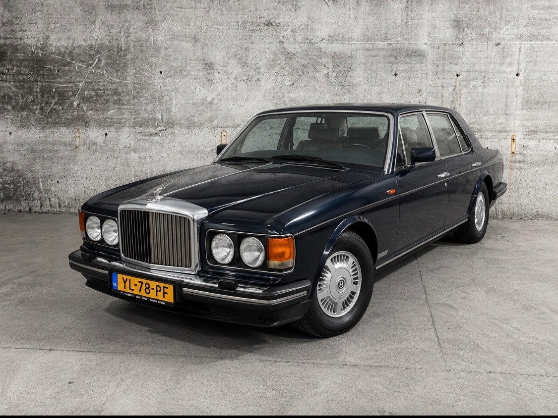 Bentley Eight 6.8 1e eigenaar Nieuwe APK Nederlands Geleverd, Auto's, Automaat, Dealer onderhouden, Gebruikt, Blauw