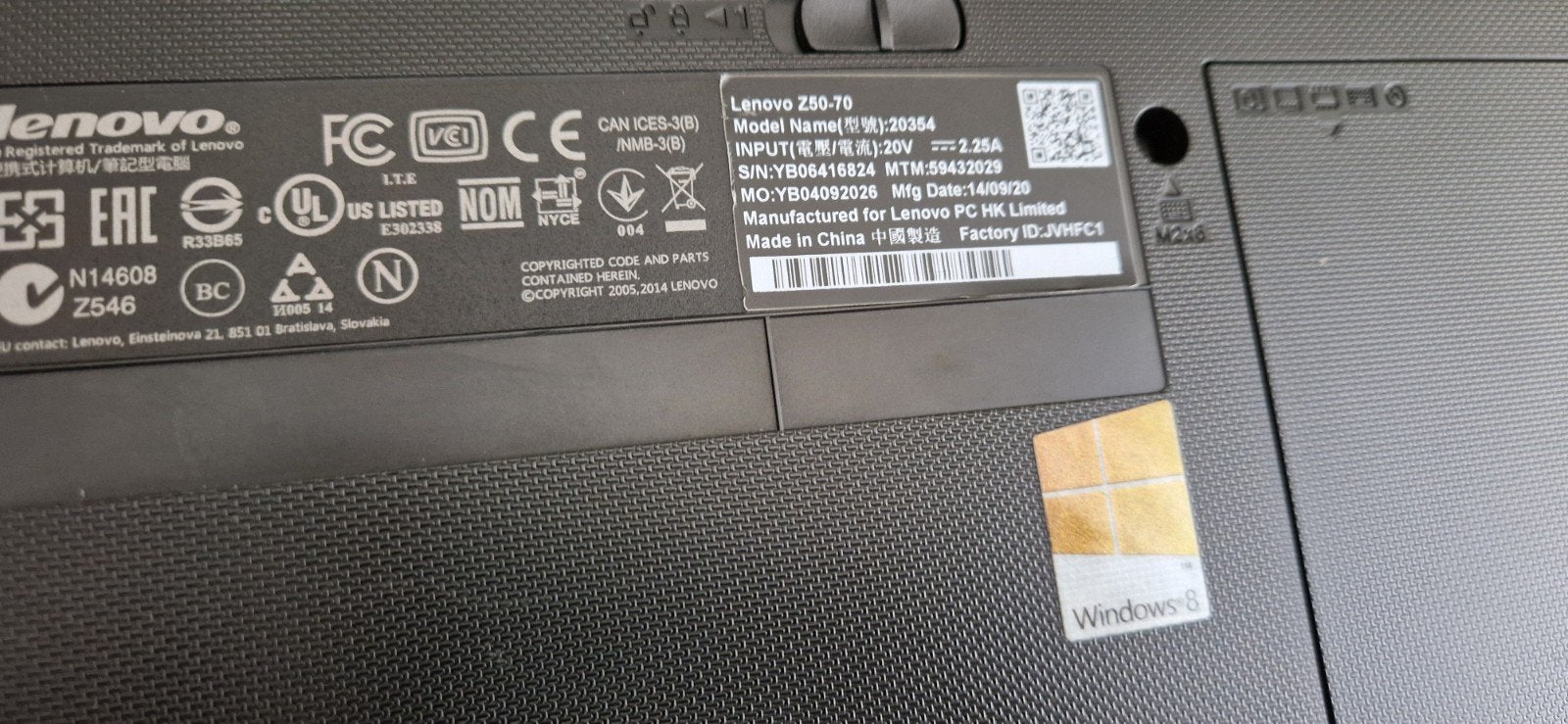 Lenovo Z50-70 Laptop -i7- Goede staat, Ophalen, Gebruikt, Lenovo, 15 inch