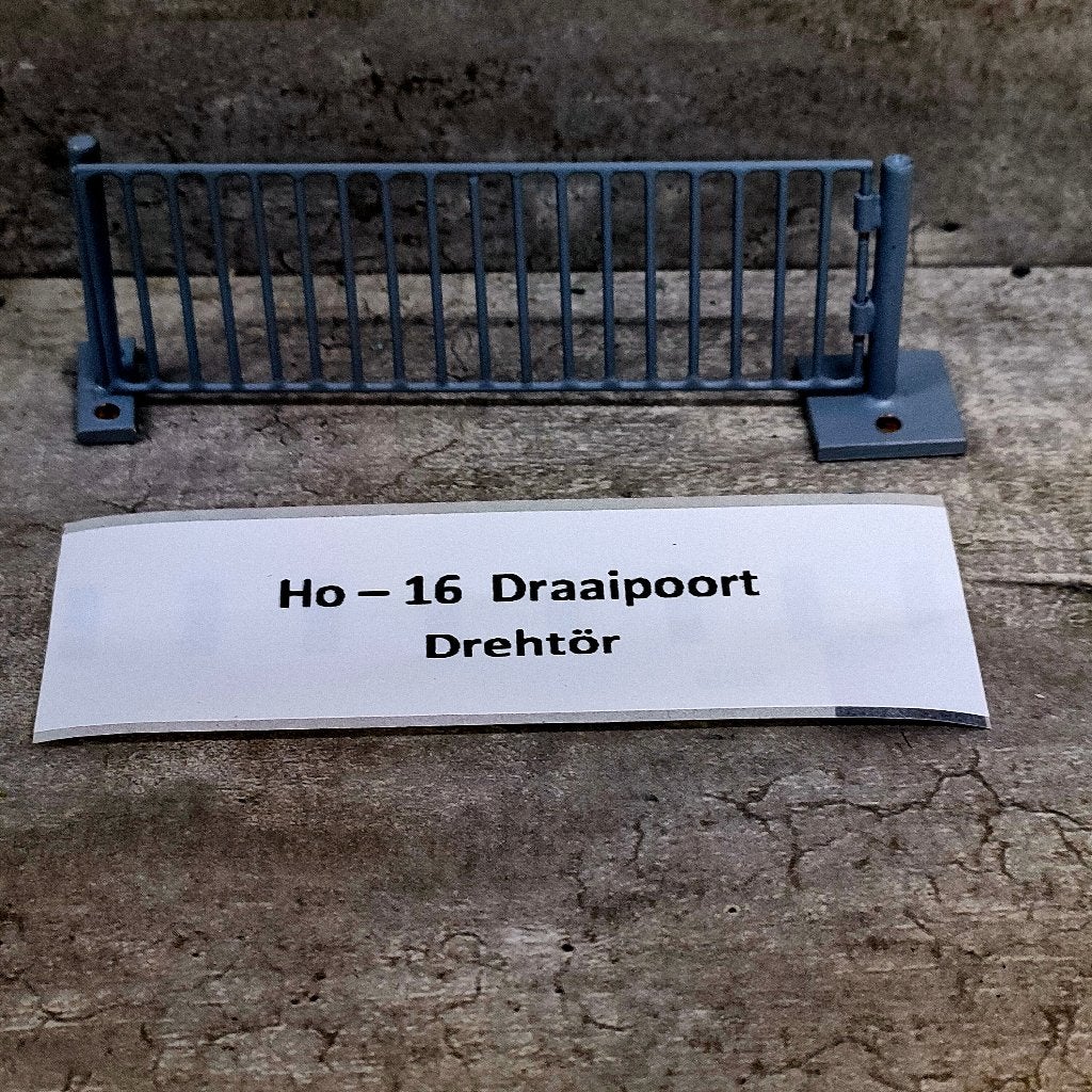 modeltrein Ho – 16 Draaipoort    , Overige merken, Gelijkstroom, Natuur, Nieuw