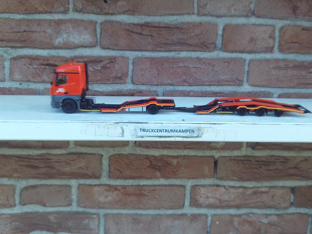 WSI  Mercedes  Benz  Actros  van  De  Rooy., Hobby en Vrije tijd, Modelauto's | 1:50, Ophalen of Verzenden, Nieuw, Bus of Vrachtwagen