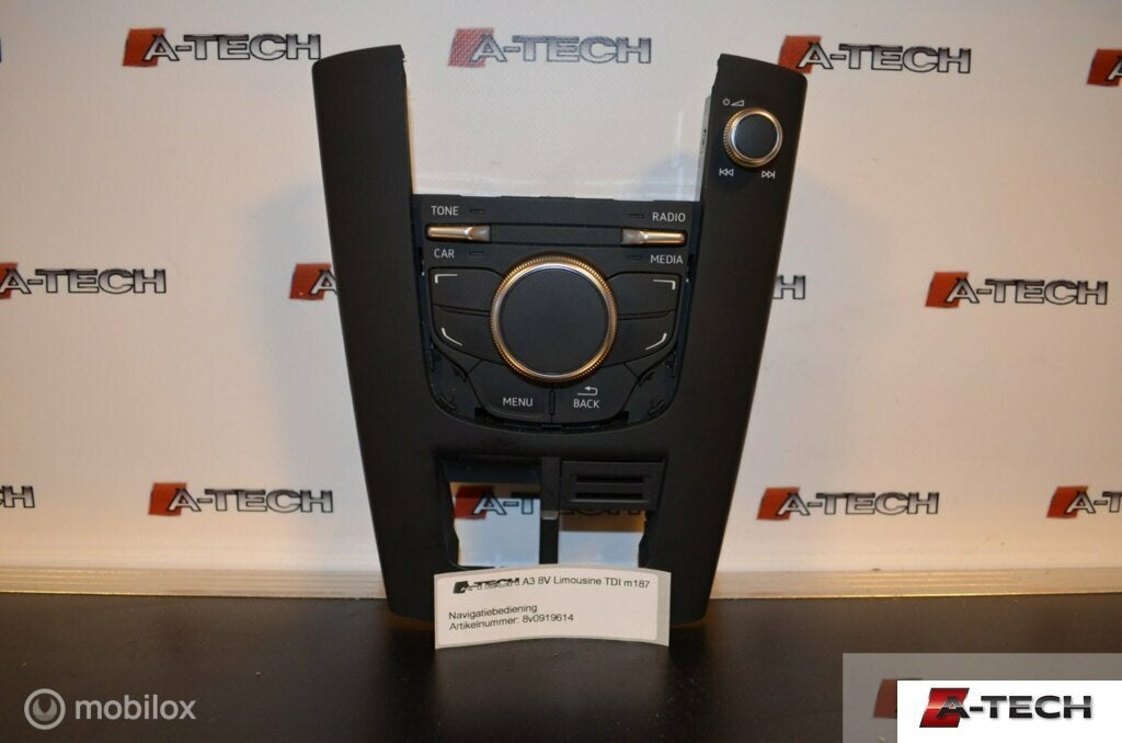 Bedieningspaneel multimedia Audi A3 8V ('13-'18) 8v0919614, Audi, Gebruikt, Audi, Ophalen of Verzenden