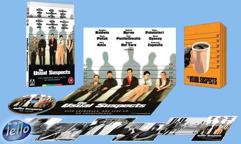 Blu-ray: Bryan Singer's The Usual Suspects, L.E. (1995), Ophalen of Verzenden, Nieuw in verpakking, Thrillers en Misdaad