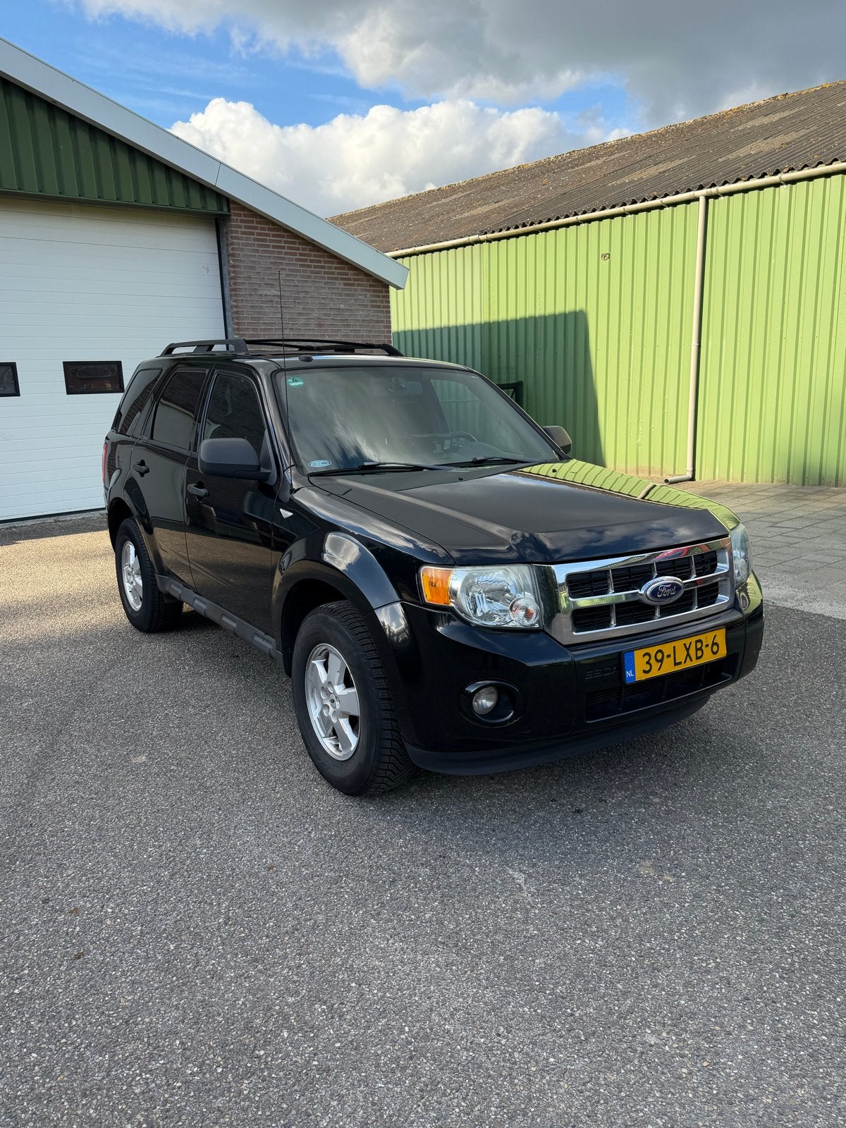 Ford Usa Escape 2009 Zwart, Escape, Zwart, Leder, Vierwielaandrijving