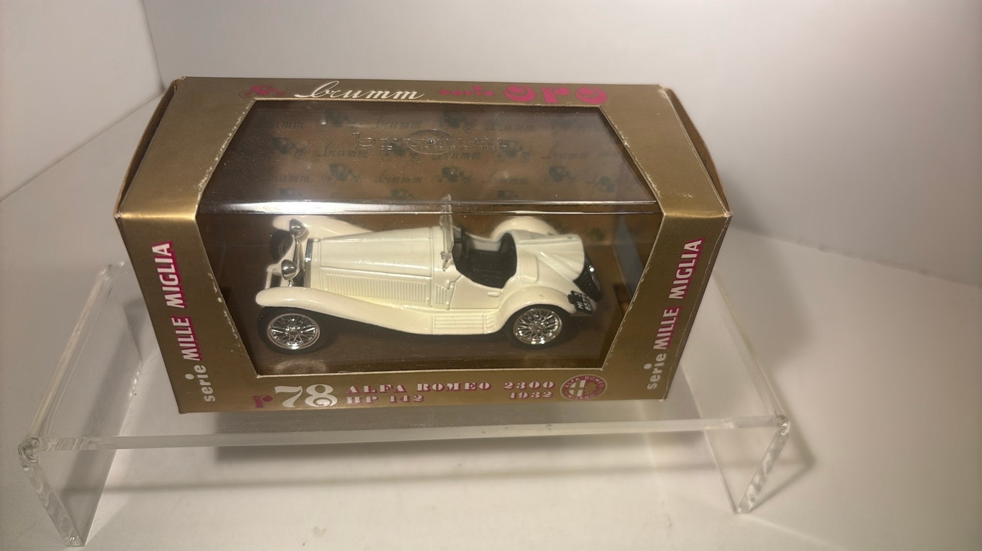 Alfa romeo 2300 spider 1932 brumm 1.43, Overige merken, Auto, Ophalen of Verzenden, A