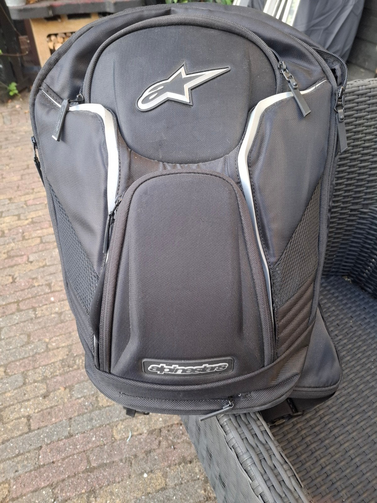 alpinestars rugzak rugtas, Motoren, Accessoires | Koffers en Tassen, Ophalen of Verzenden, Zo goed als nieuw