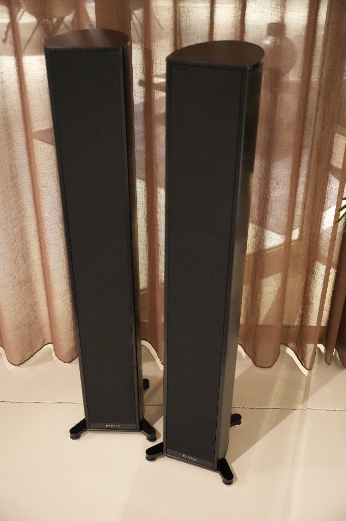Piega Premium 501 gen1 speakers luidsprekers, zwart, Ex-Demo, Vloerstaande luidspreker, Gebruikt, Ophalen of Verzenden, 150 watt of meer