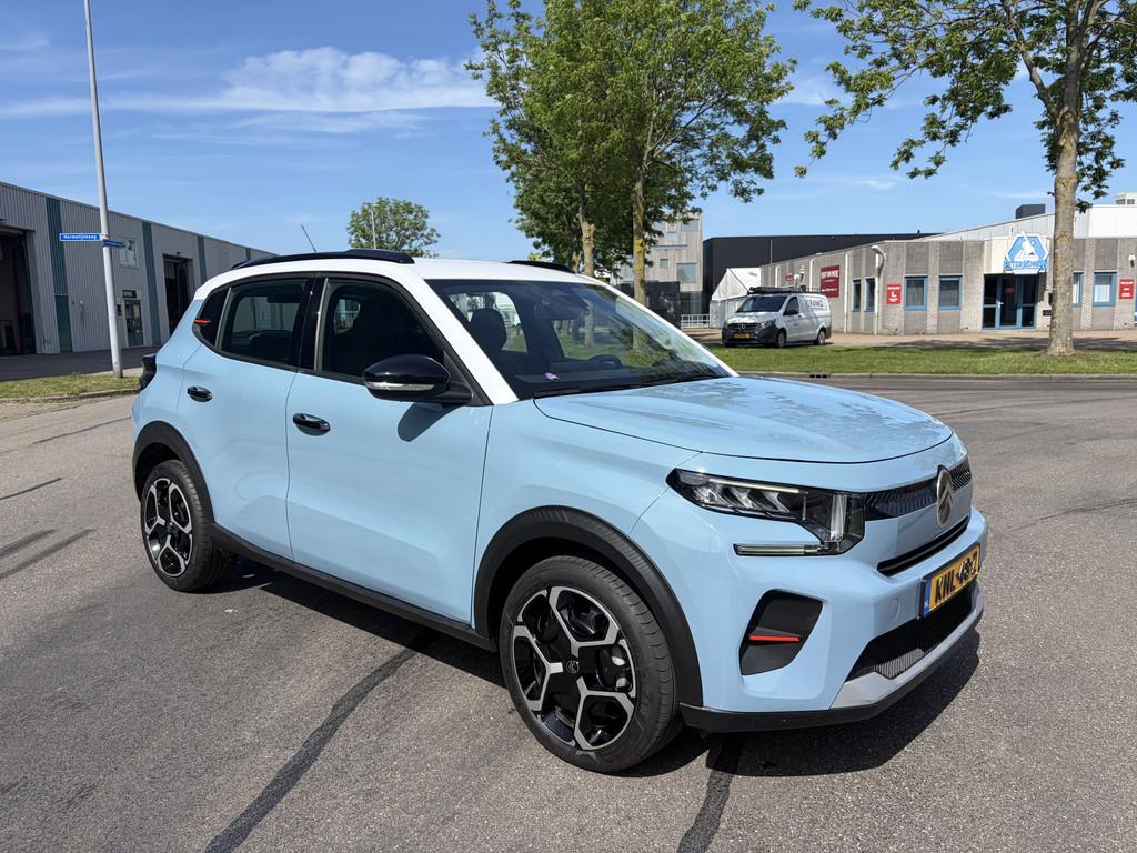 Citroën C3 1.2i Turbo 100pk Plus 6-Bak. Nieuwe auto met sle, Voorwielaandrijving, 1199 cc, Blauw, Bedrijf